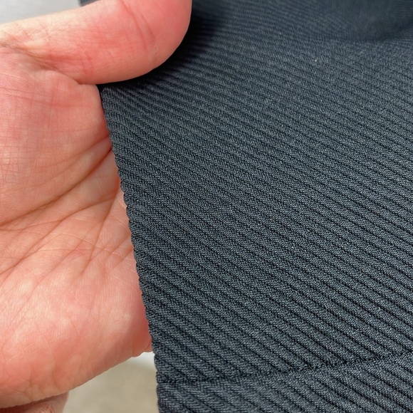 Spanx NWT Seamless Sculpt Chevron Ribbed Leggings Black size 3X #50237R - Picture 6 of 9